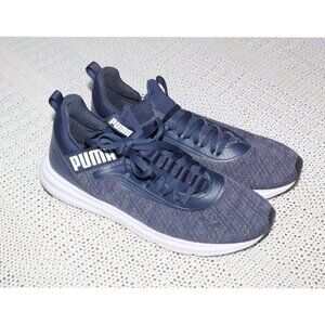 PUMA Enzo Beta Navy Blue Men Sneakers size 10 US athletic Shoes 377982-02